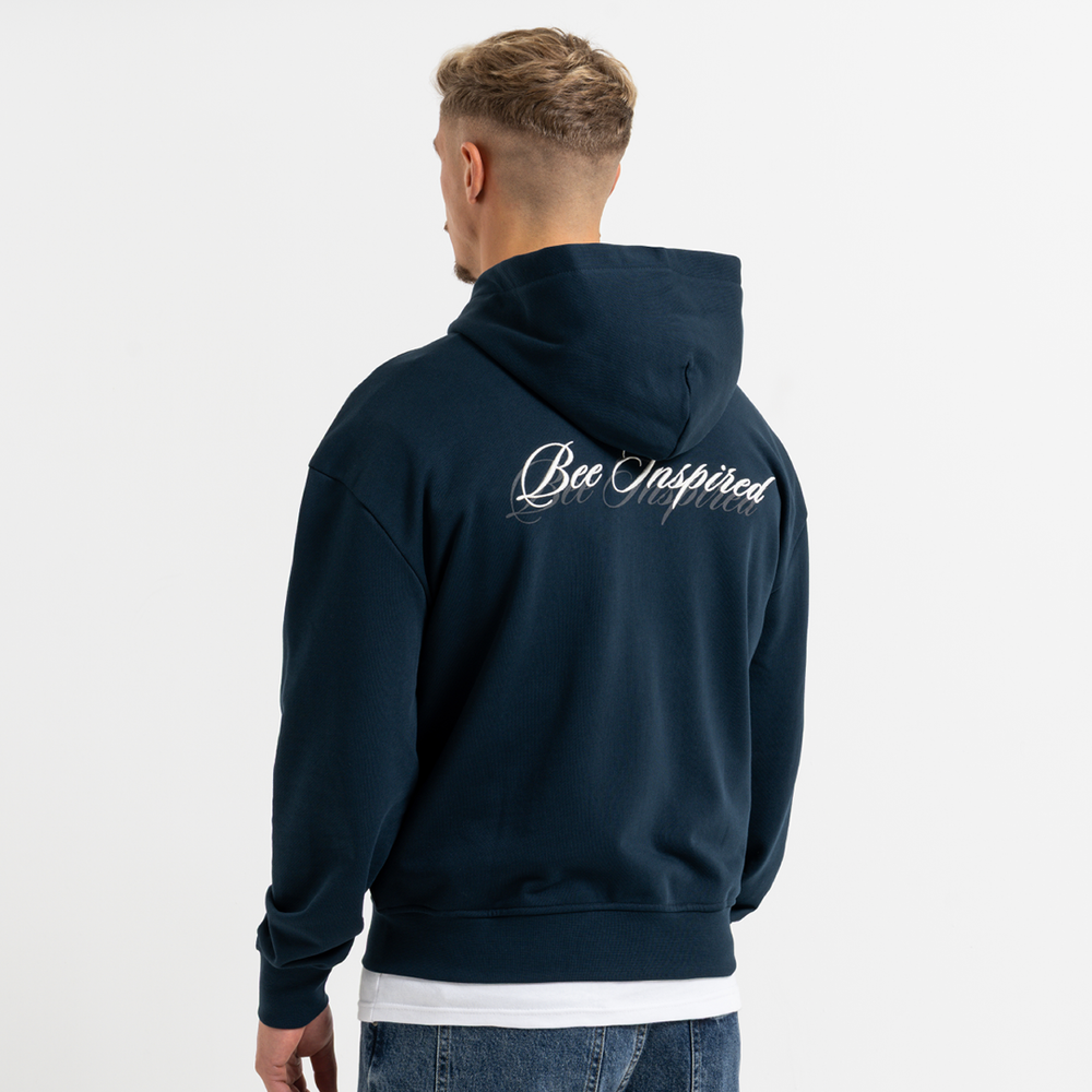 Endo Zip Hoodie - Dark Navy