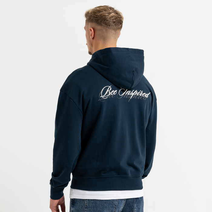 Endo Zip Hoodie - Dark Navy