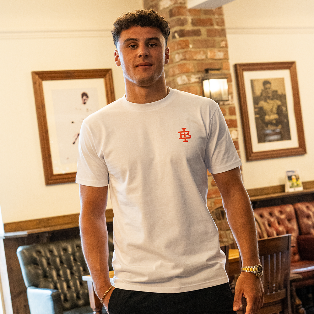 England World Cup Home T-Shirt - White/Red