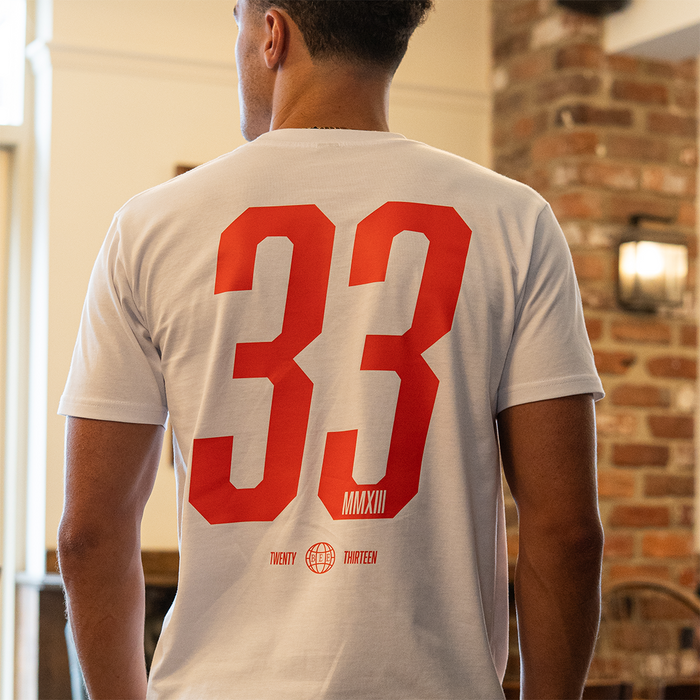 England World Cup Home T-Shirt - White/Red