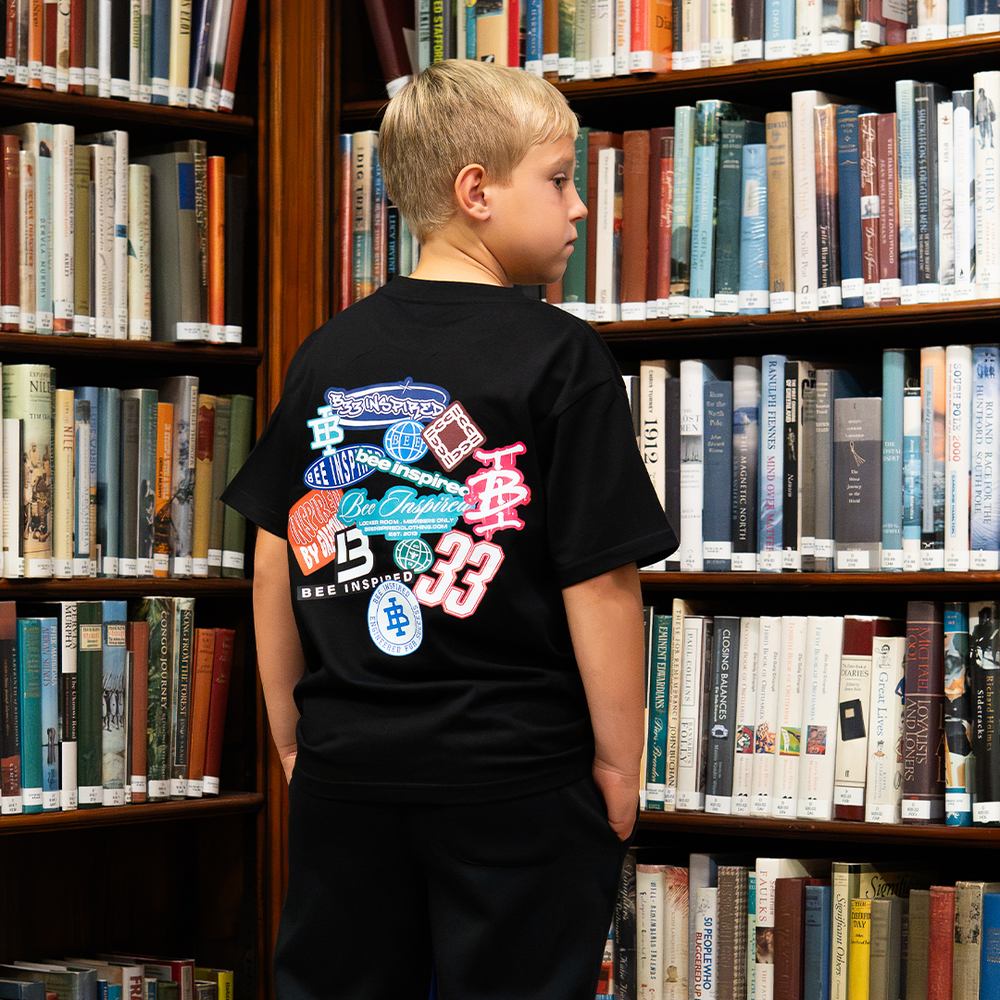 Junior Lazo T-Shirt- Black