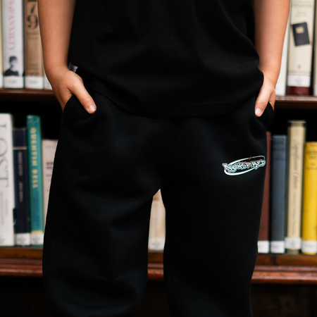 Junior Senesi Jogger - Black/Ecru