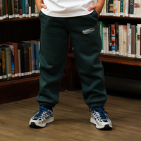 Junior Senesi Jogger - Green/Ecru