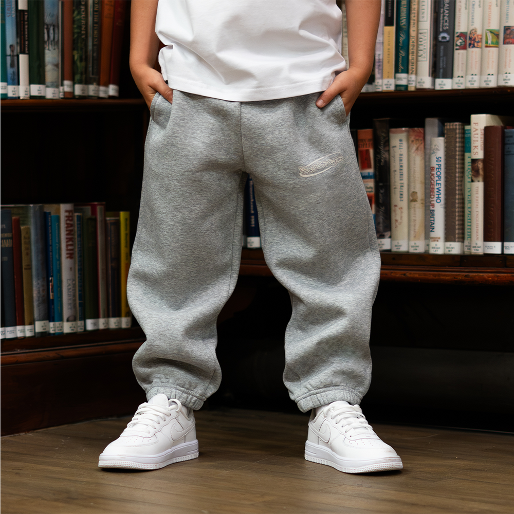 Junior Senesi Jogger - Grey/Ecru