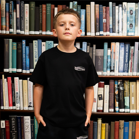 Junior Senesi T-Shirt- Black/Ecru