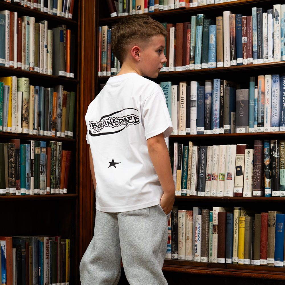 Junior Senesi T-Shirt- White/Black