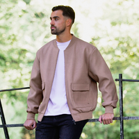 Sibbick Bomber Jacket - Taupe
