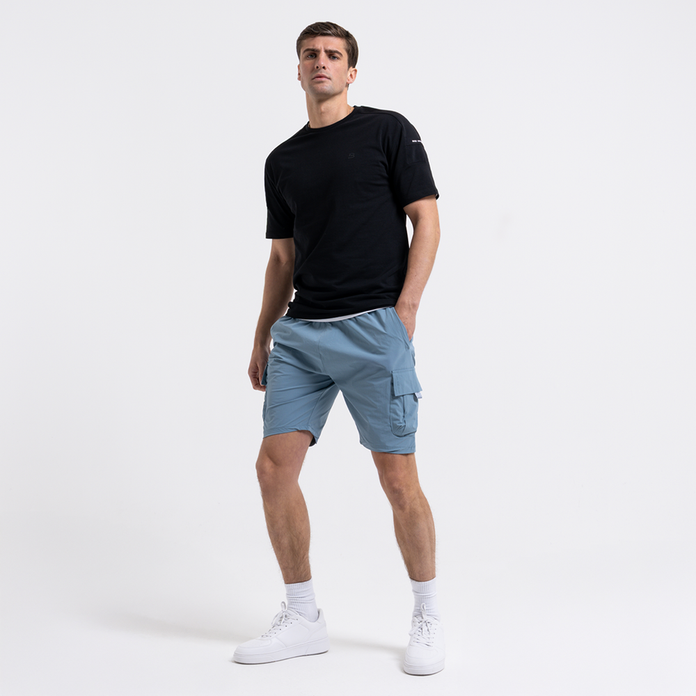 Sakai Cargo Short - Dusky Blue
