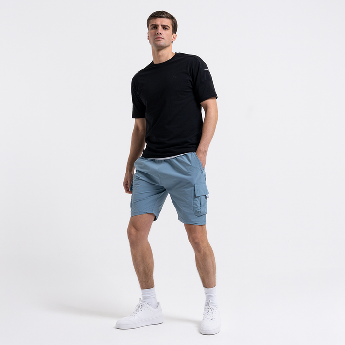 Sakai Cargo Short - Dusky Blue