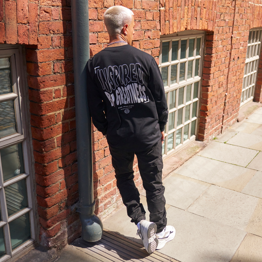 Aguirre Long Sleeve T-Shirt - Black/Cream