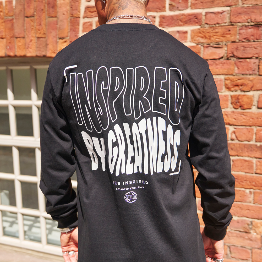 Aguirre Long Sleeve T-Shirt - Black/Cream