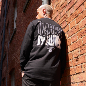 Aguirre Long Sleeve T-Shirt - Black/Cream