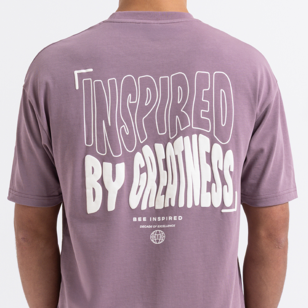 Aguirre T-Shirt - Mauve Dusk / White