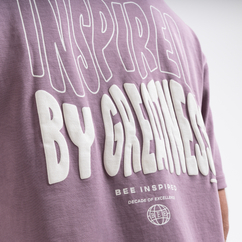 Aguirre T-Shirt - Mauve Dusk / White