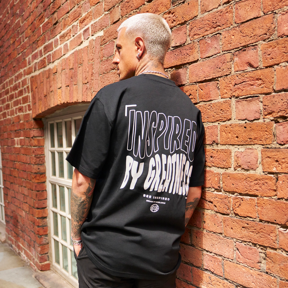 Aguirre Oversized T-Shirt - Black/Cream