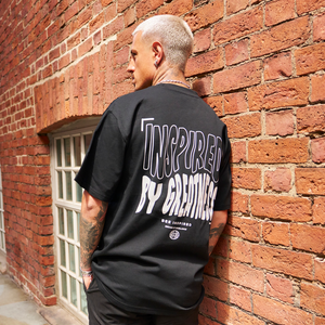 Aguirre Oversized T-Shirt - Black/Cream