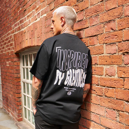 Aguirre Oversized T-Shirt - Black/Cream