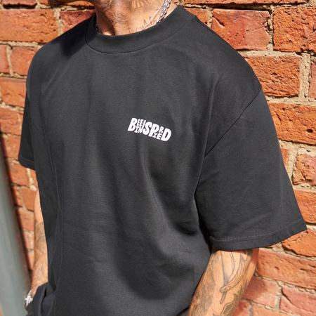 Aguirre Oversized T-Shirt - Black/Cream