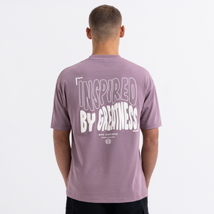 Aguirre T-Shirt - Mauve Dusk / White
