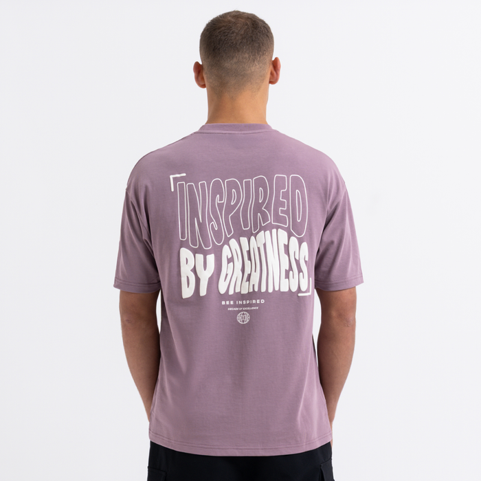 Aguirre T-Shirt - Mauve Dusk / White