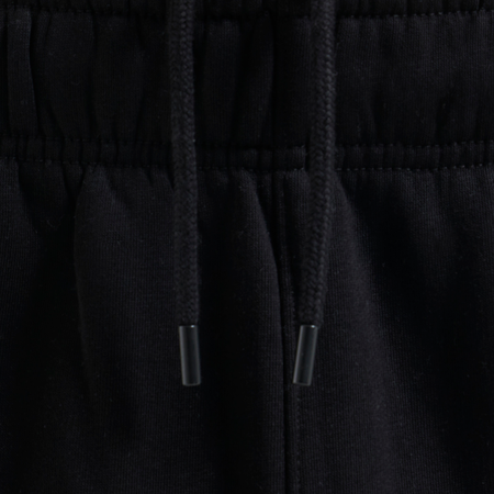 Bee Inspired Zabaleta Short in Black, relaxed fit shorts in premium heavyweight cotton, styled shot