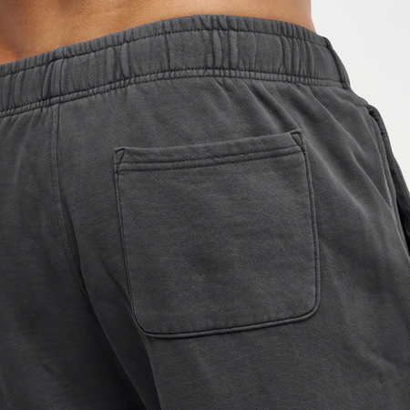 Bee Inspired Zabaleta Short in Washed Black, relaxed fit shorts in premium heavyweight cotton, alternate angle