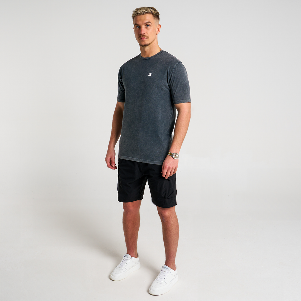 Signature T-Shirt - Washed Charcoal