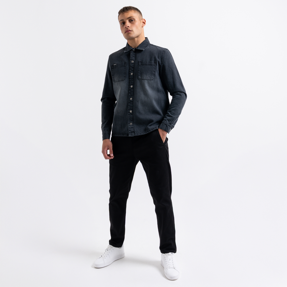 Devine Overshirt - Black