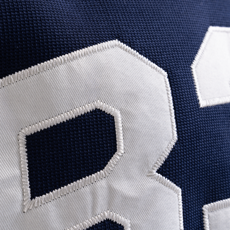 Bee Inspired Figo Hoodie in Navy, waffle fabric hoodie with a soft brushed backing, front view