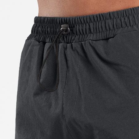 Bee Inspired Guardiola Cargo Pants in Charcoal, regular fit cargo trousers with utility pockets and metal D-ring pulls