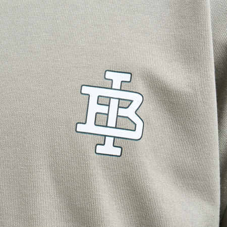 Bee Inspired Guedes T-Shirt in Olive, relaxed fit tee with the Guedes graphic print, alternate angle