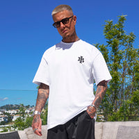 Guedes Oversized T-Shirt - White/Black