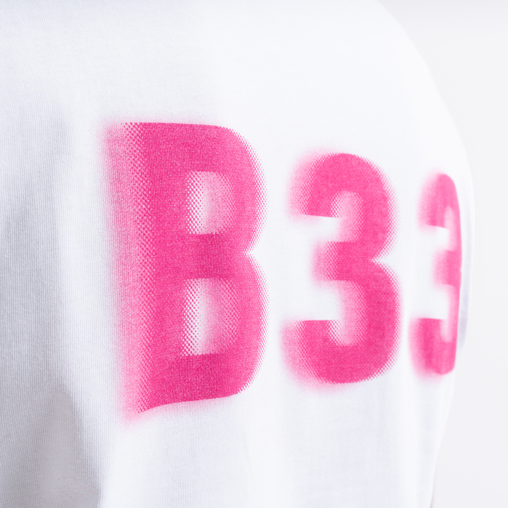 Hallberg T-Shirt - White/Pink