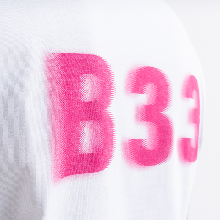 Hallberg T-Shirt - White/Pink
