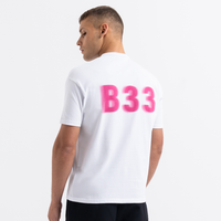 Hallberg T-Shirt - White/Pink