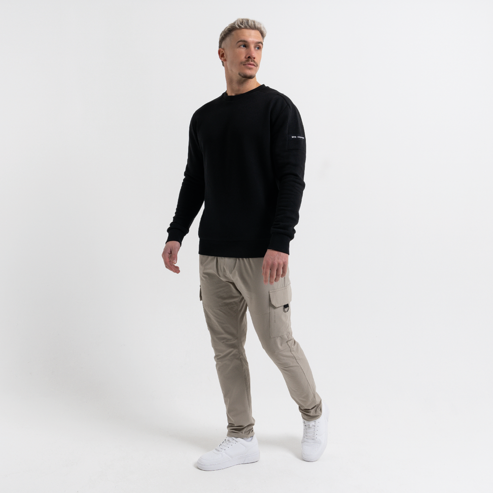 Hartley Crew Sweater - Black