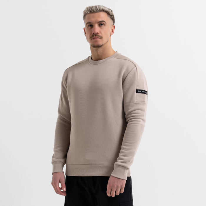 Hartley Crew Sweater - Clay