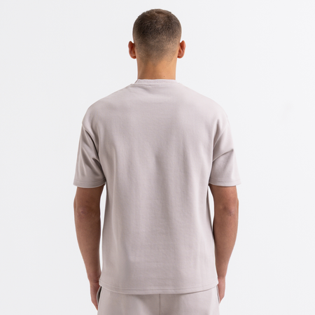 Bee Inspired Henrich T-Shirt in Clay, relaxed fit tee in a cotton polyester blend, alternate angle