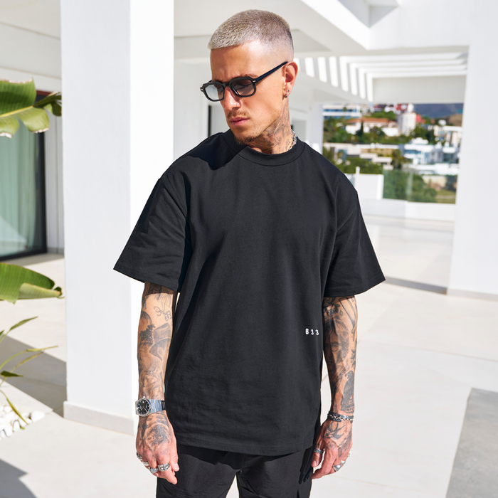 Initial T-Shirt - Black