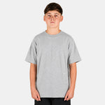 Junior Initial T-Shirt - Grey