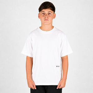 Junior Initial T-Shirt - White