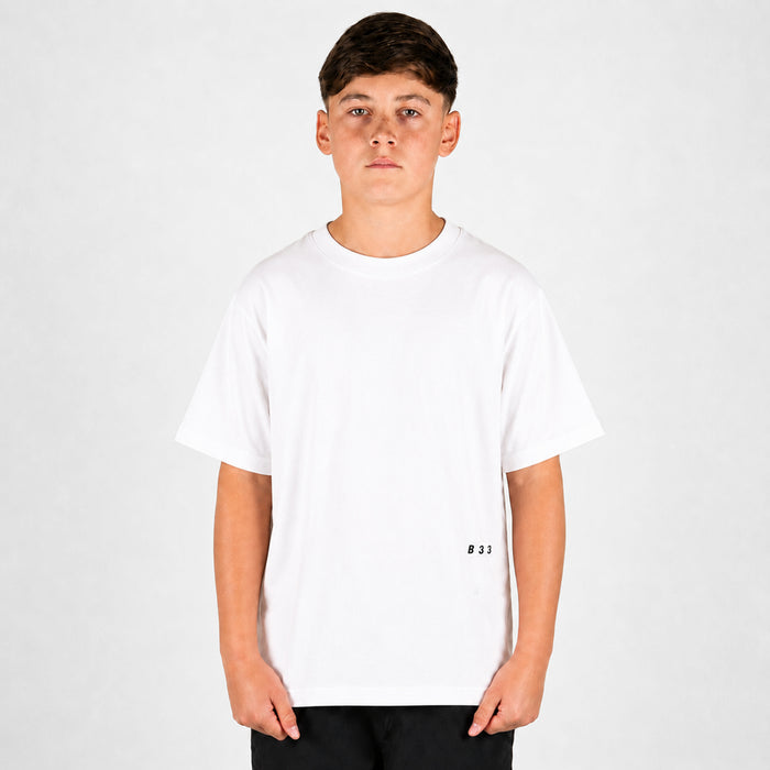 Junior Initial T-Shirt - White