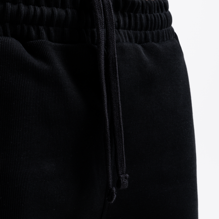 Bee Inspired Kawashima Short in Black, regular fit shorts with an elevated streetwear look, alternate angle