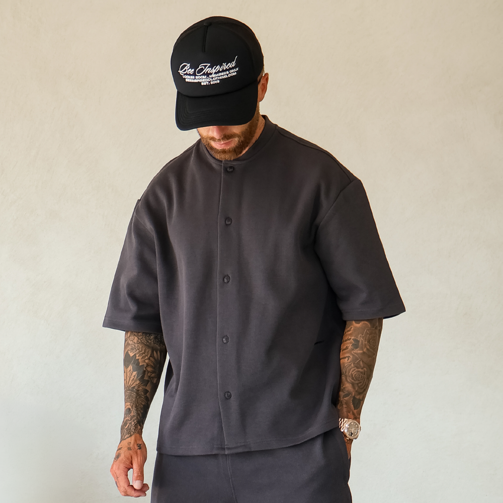 Kawashima Shirt - Charcoal