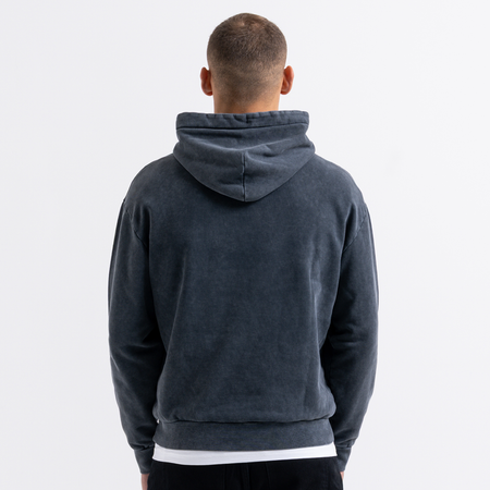 Bee Inspired Kubo Hoodie in Charcoal, relaxed fit hoodie with a soft, breathable feel, alternate angle