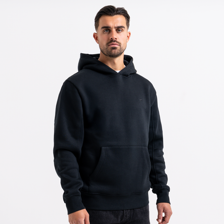 Bee Inspired Legacy Hoodie in Black, slim fit hoodie in premium soft cotton, front view