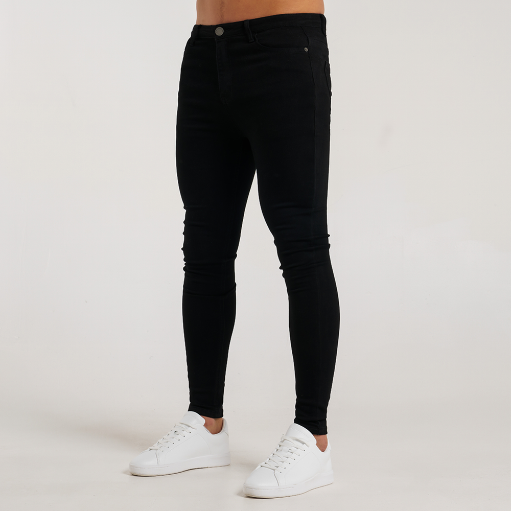 Luca Skinny Stretch Jeans Signature Jet Black