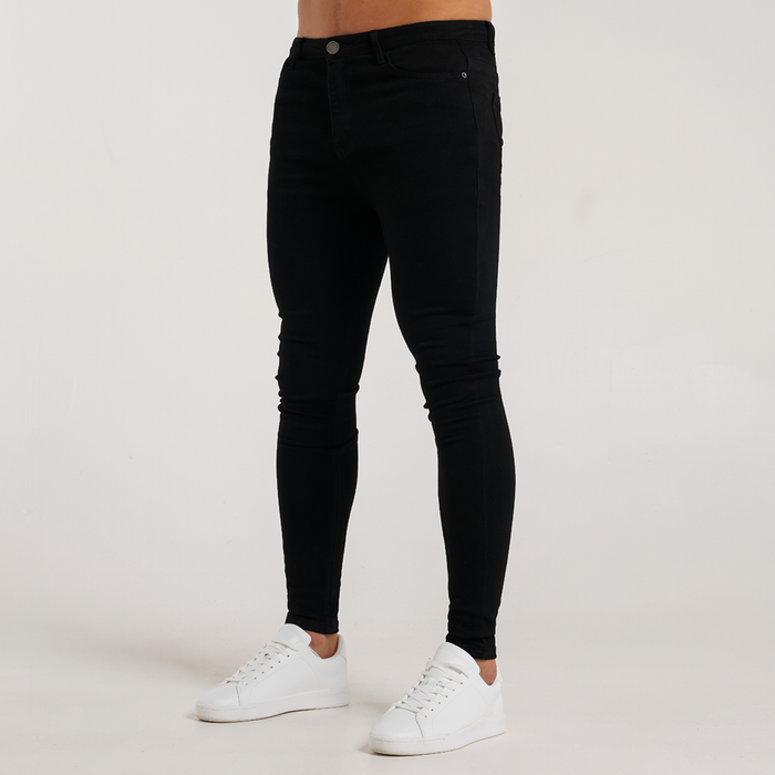 Luca Skinny Stretch Jeans - Signature Jet Black