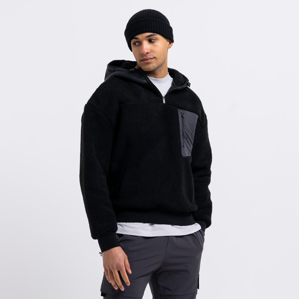 Marchetti 1/4 Zip - Black