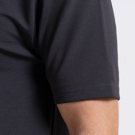 Bee Inspired Masina T-Shirt in Charcoal, relaxed fit tee, part of the Masina twin set, alternate angle